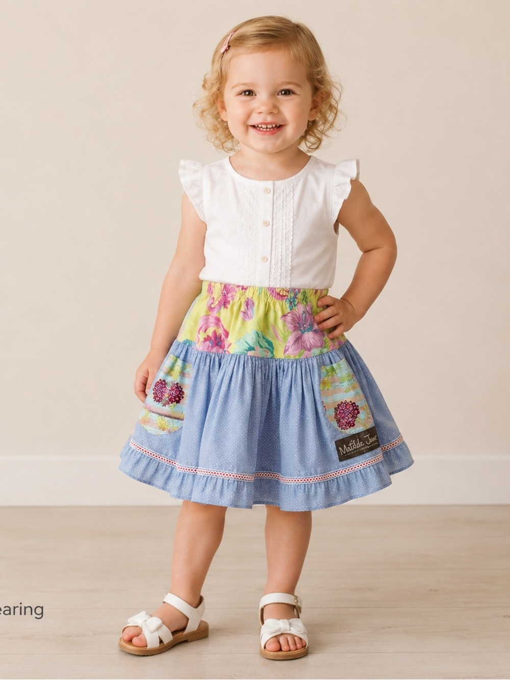 Matilda Jane| ‘Posie’ Vintage Patchwork Midi Skirt
